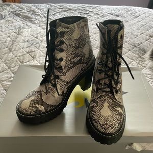 Madden girl python print bootie